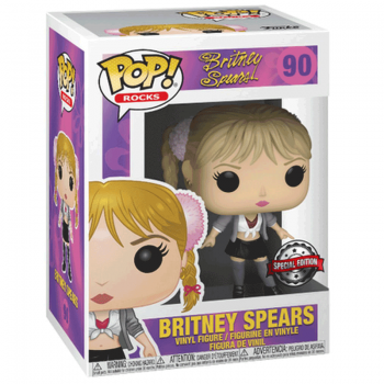 FUNKO POP! - Music - Britney Spears One more time 90 Diamond Collection mit Tee T-​Shirt